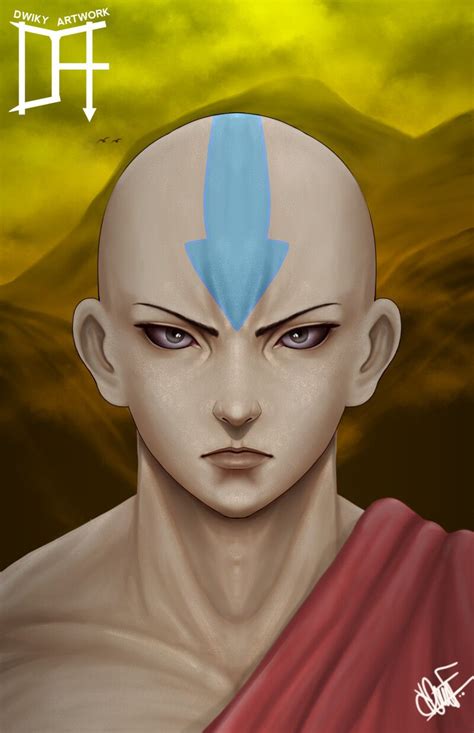 fanart avatar aang dwiky artwork artwork avatar aang fan art