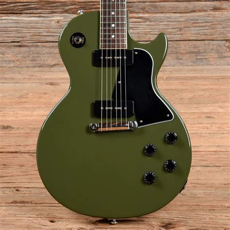 Gibson Les Paul Special Olive Drab 2021 – Chicago Music Exchange
