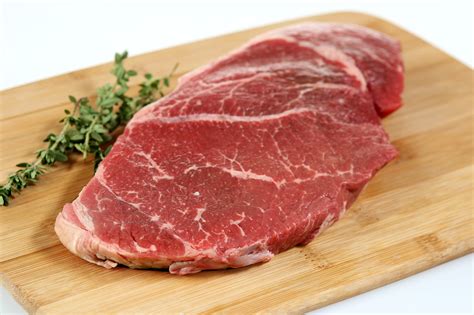 Beef Shoulder Cold Steak Raw - Prepared Food Photos