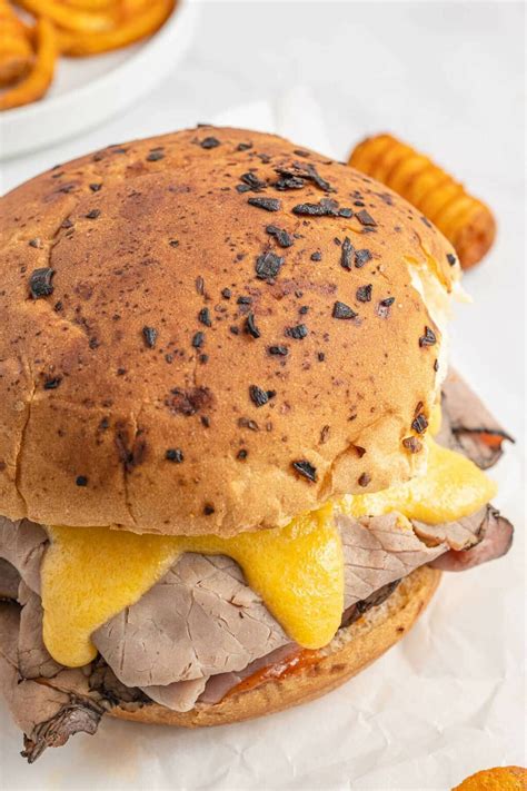 Copycat Arby's Roast Beef Sandwich Recipe - Simply Stacie