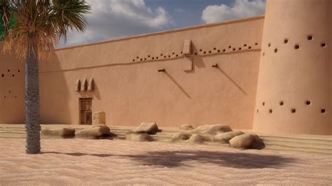 Masmak Fortress model - TurboSquid 1736172