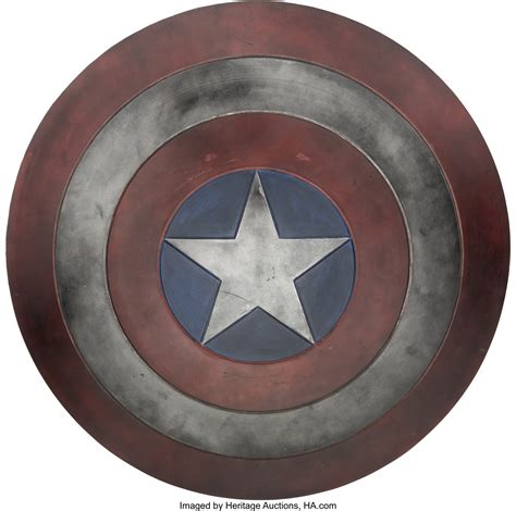 Chris Evans "Captain America" Prop "Vibranium" Shield from | Lot #89388 ...