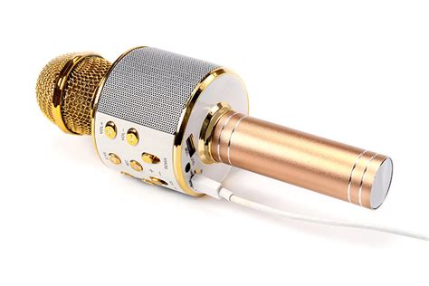 Детский Караоке Микрофон с флешкой беспроводной Bluetooth песнями ...
