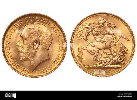 gold sovereign royal mint  res stock photography  images alamy