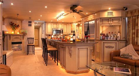 Houseboat Gallery: Custom Houseboat Interiors | House boat, House boats ...