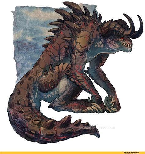 F4 - Deathclaw | Fallout art, Fallout, Fantasy creatures art