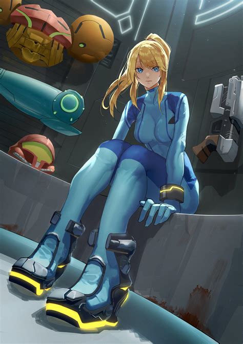 Zero Suit Samus by @Bennopi1 : r/Metroid
