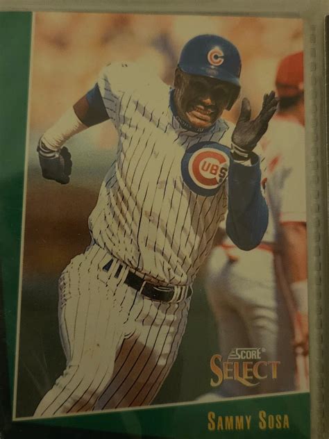 Sammy Sosa #165 Prices | 1993 Score Select | Baseball Cards