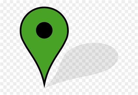 Green Location Pin - Free Transparent PNG Clipart Images Download