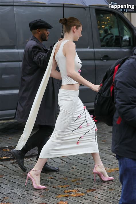 Hunter Schafer’s Chic Braless Ensemble at Capital Breakfast Show (25