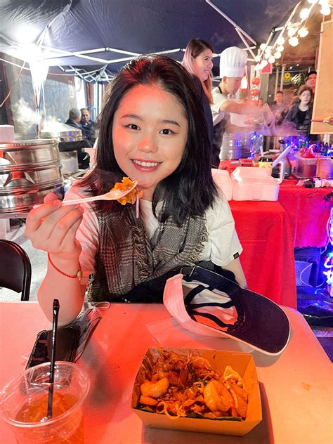 Chinese food night market in Chinatown on Behance