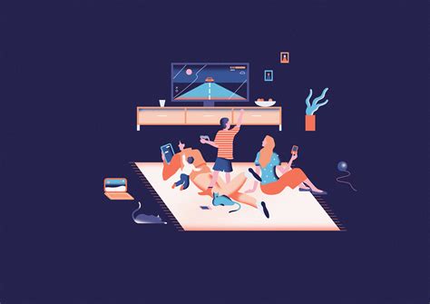 ILLUSTRATION FOR ROSTELEKOM on Behance