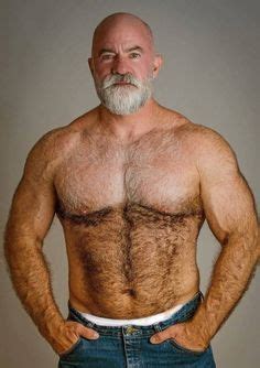 Mature handsome bearded men