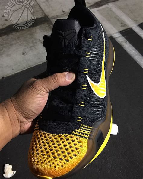 Nike Kobe 10 Elite Black Yellow Hollywood Nights - Sneaker Bar Detroit