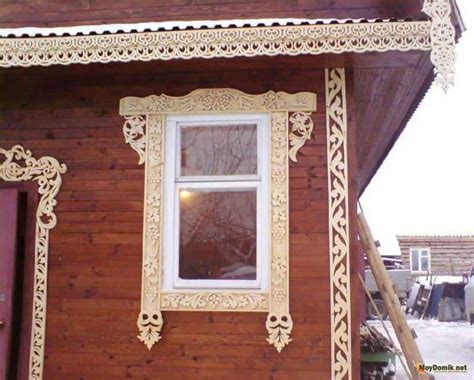 Обналичка На Окна Из Дерева Фото — Фото