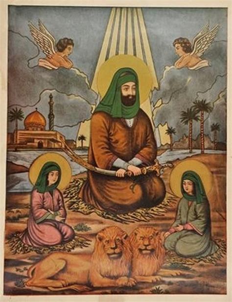 пророк Али сражается с джиннами - Поиск в Google | Folk print, Prints ...