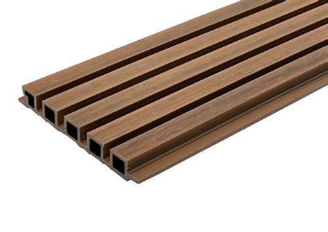 wpc  fach rhombusprofil  sandalwood wpc fassaden