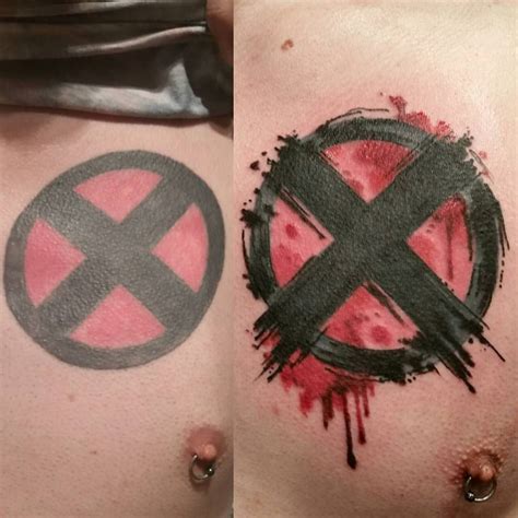 X Men Symbol Tattoo