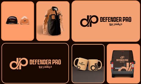 defenderpro logobrand guidlinesvisual identity design behance