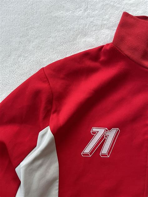 Nike 🍓 NIKE ATHLETIC 71 RETRO SWOOSH BIG BACK LOGO TRACK JACKET | Grailed