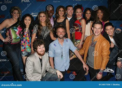 American Idol Finalists at the American Idol Season 10 Top 13 Finalists ...