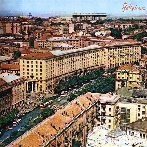 Хрещатик - Украина > Киев - ЭтоРетро.ru - старые фото городов