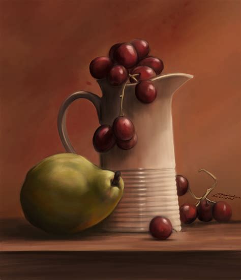 Martwa natura digital painting | Digital painting, Painting still life