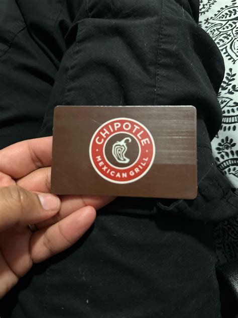 chipotle loyalty card 5