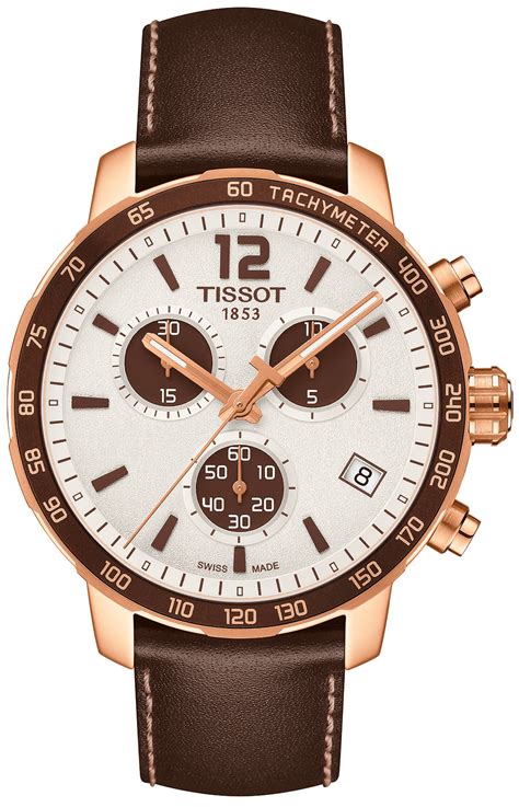 Часы Tissot T095.417.36.037.01 QUICKSTER CHRONOGRAPH. Швейцарские ...