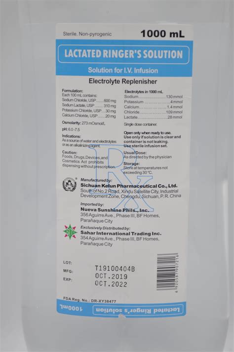 Ringer Lactate Vs Crystalloid at Timothy Greenwell blog