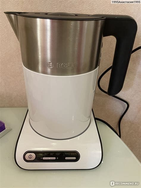 Электрочайник BOSCH TWK8611 - «Качественный и стильный чайник Bosch ...