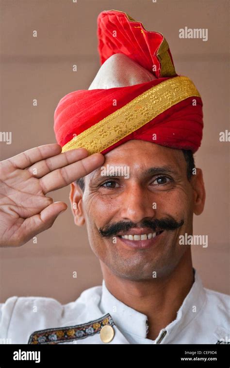 indian guard varanasi india stock photo alamy