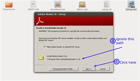 Error In Adobe Reader Installation Setup - brandstrongdownload