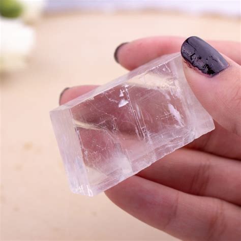 Iceland Spar (Clear Calcite) Metaphysical Properties and Meanings - The ...