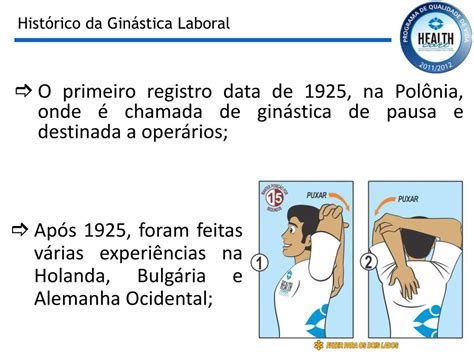 PPT - GINÁSTICA LABORAL Um incentivo à prática PowerPoint Presentation ...