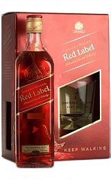Виски Johnnie Walker Red Label цена 0,75 л со стаканом, купить Джонни ...