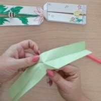 Мастер-класс «Игрушка-бегунок из бумаги» (19 фото). Воспитателям ...