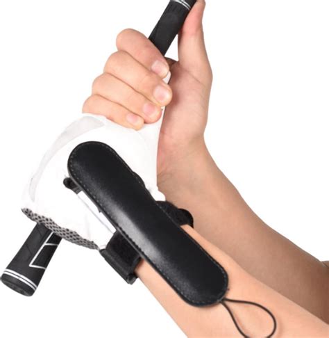 golfing golf swing wrist aid anti wrist cupping rechte pols