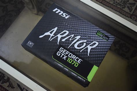 MSI GeForce GTX 1070 Armor X OC Review