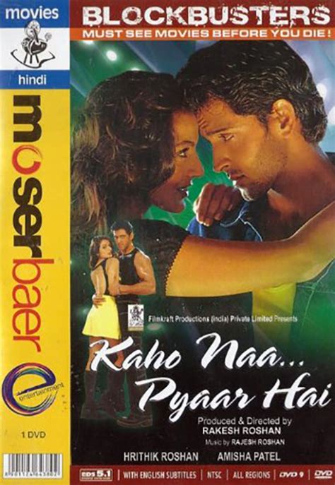 Kaho Naa... Pyaar Hai - 2000 DVD, Kannada Store Hindi DVD Buy DVD, VCD ...