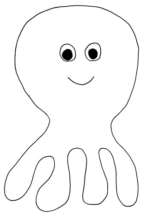 free printable sea creature templates 1