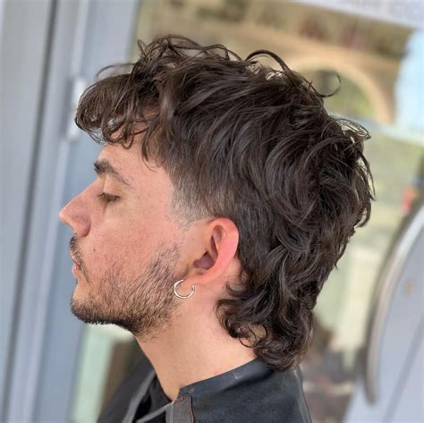 modern mullet hairstyles  men     style