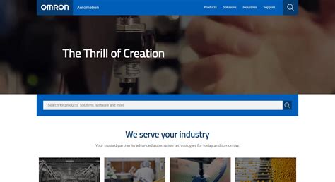 Omron Launches Website with Improved UX, Responsive Design