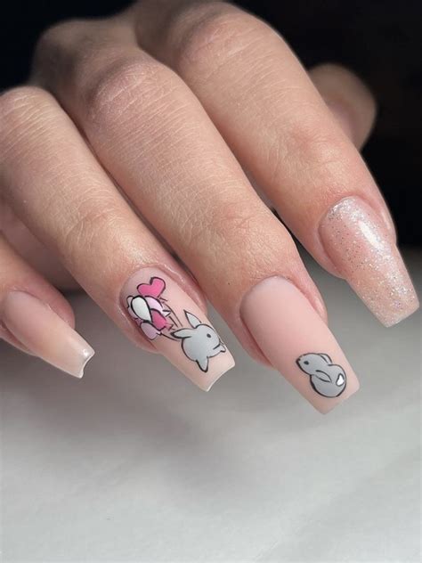 20 Adorable Rabbit Nail Art Ideas For Your Next Manicure - Your Classy Look