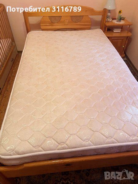 Дървено легло 120/190 в Спални и легла в гр. Пирдоп - ID42144451 — Bazar.bg
