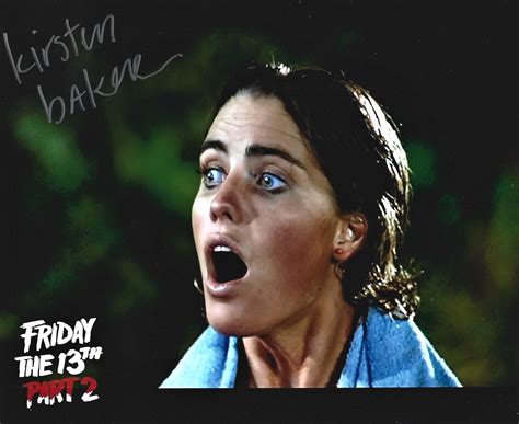 Äkta Autograf Kirsten Baker - Friday The 13th P.. | Köp på Tradera