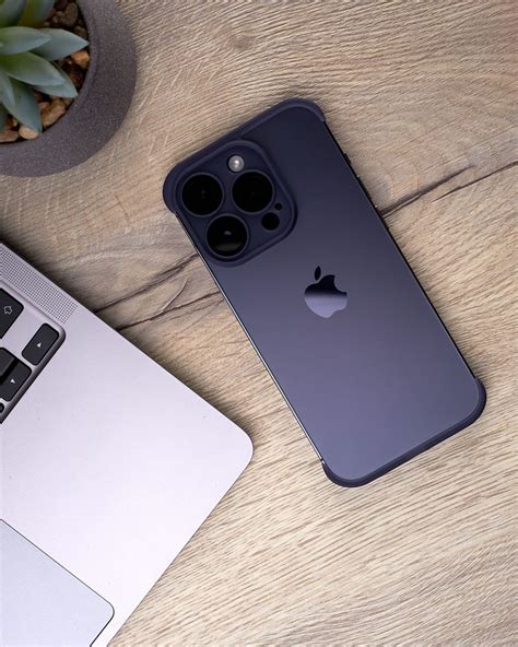 Силиконовая накладка CornerPad 3in1 для iPhone 13 Pro Max фиолетовый ...