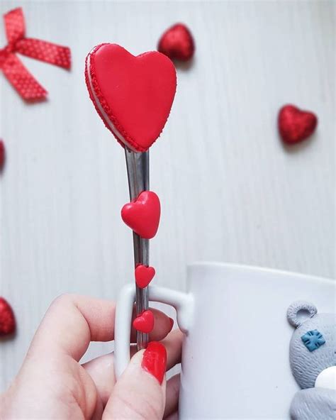 Подарки на 14 февраля из полимерной глины | 47 фото | Polymer clay