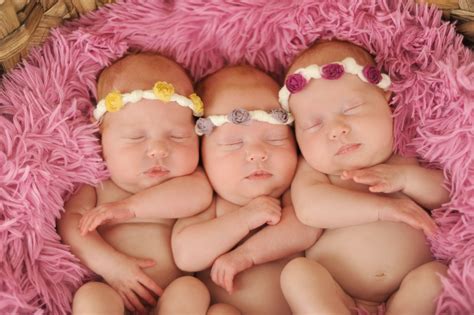 Stories Of Identical Triplets - Mother Beats 200 Million-To-One Odds By