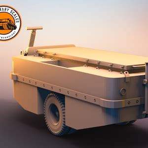 Trailer WTCT6 for DUKW and LVT American Military Scales Ww2 Transport ...